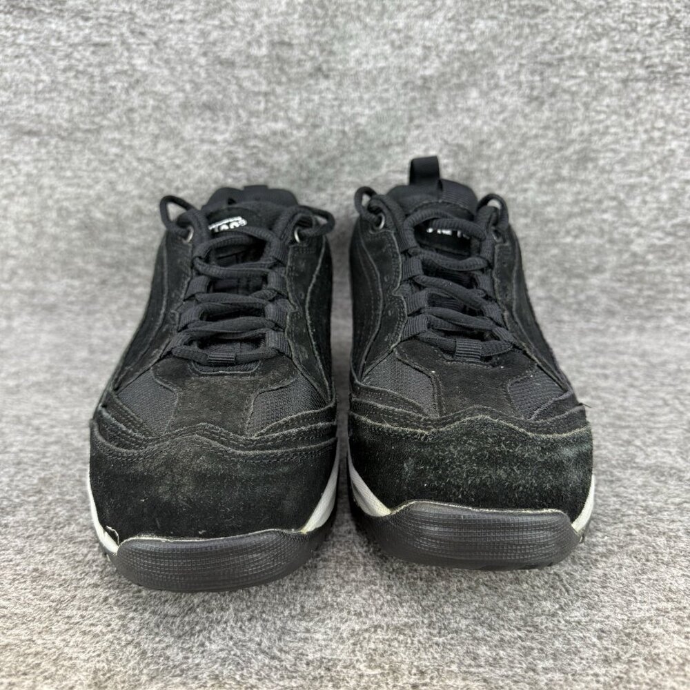 ✅AdTec Steel Toe Shoes Women’s Size 8 2008 Black Leather Work Safety Shoes - Picture 5 of 10